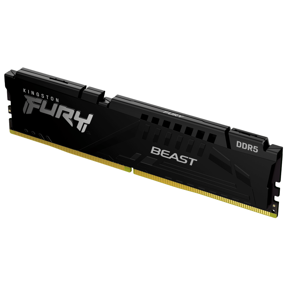 Kingston Fury Beast 16GB DDR5 5200MHz Desktop Memory - Vektra Computers LLC Kingston Fury Beast 16GB DDR5 5200MHz Desktop Memory - Vektra Computers LLC